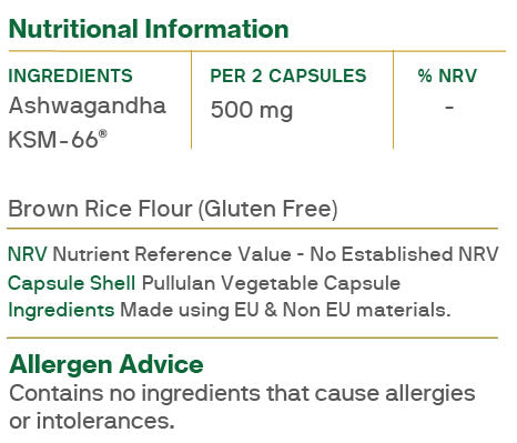 Ashwagandha KSM-66 - Macánta Nutrition