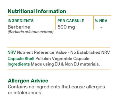 Berberine 500mg