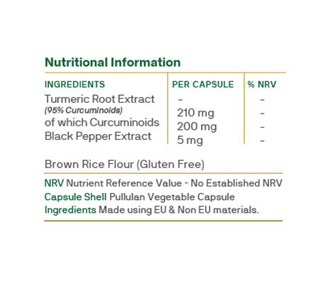 Curcumin 200mg - Macánta Nutrition