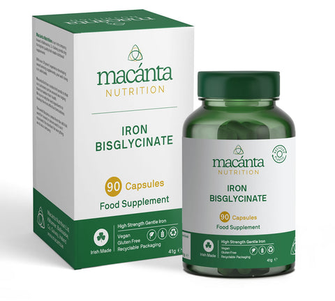 Iron Bisglycinate 25mg - Macánta Nutrition