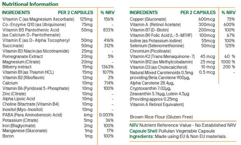 Multi-Complex with Co-Q10 - Macánta Nutrition