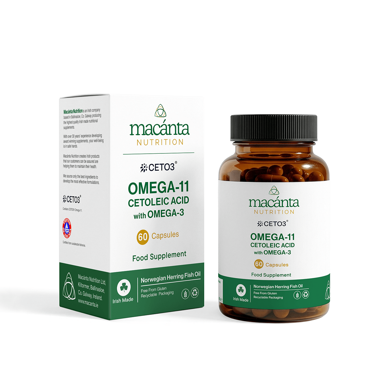 CETO3® Omega-11 Fish Oil - Macánta Nutrition