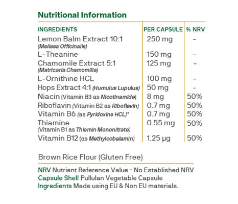 L-Theanine & L-Ornithine Complex - Macánta Nutrition