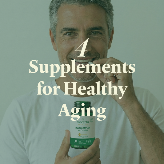 4 Supplements for Healthy Aging