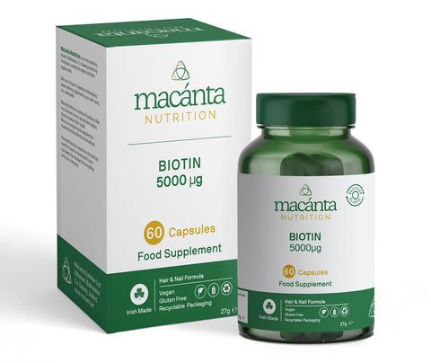 Biotin 5000µg - Macánta Nutrition