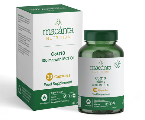 Co Q10 100mg with MCT Oil - Macánta Nutrition