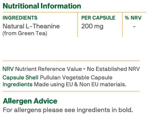 L-Theanine 200mg