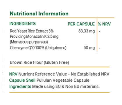 Red Yeast Rice with Co-Q10