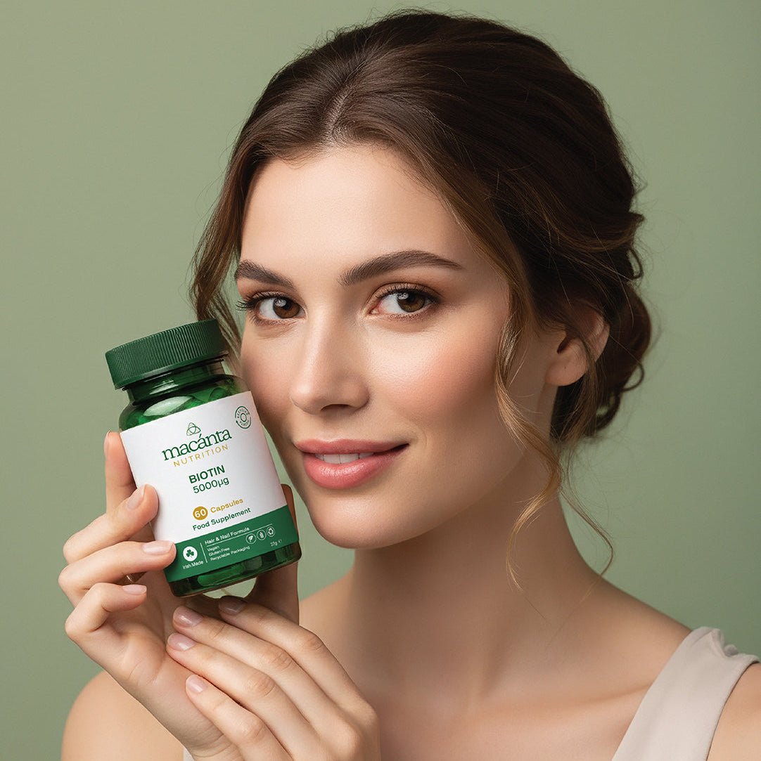 Biotin 5000µg | Hair & Skin Support - Macánta Nutrition