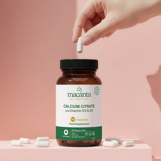 Calcium Citrate with D3 & K2 | Bone Support - Macánta Nutrition