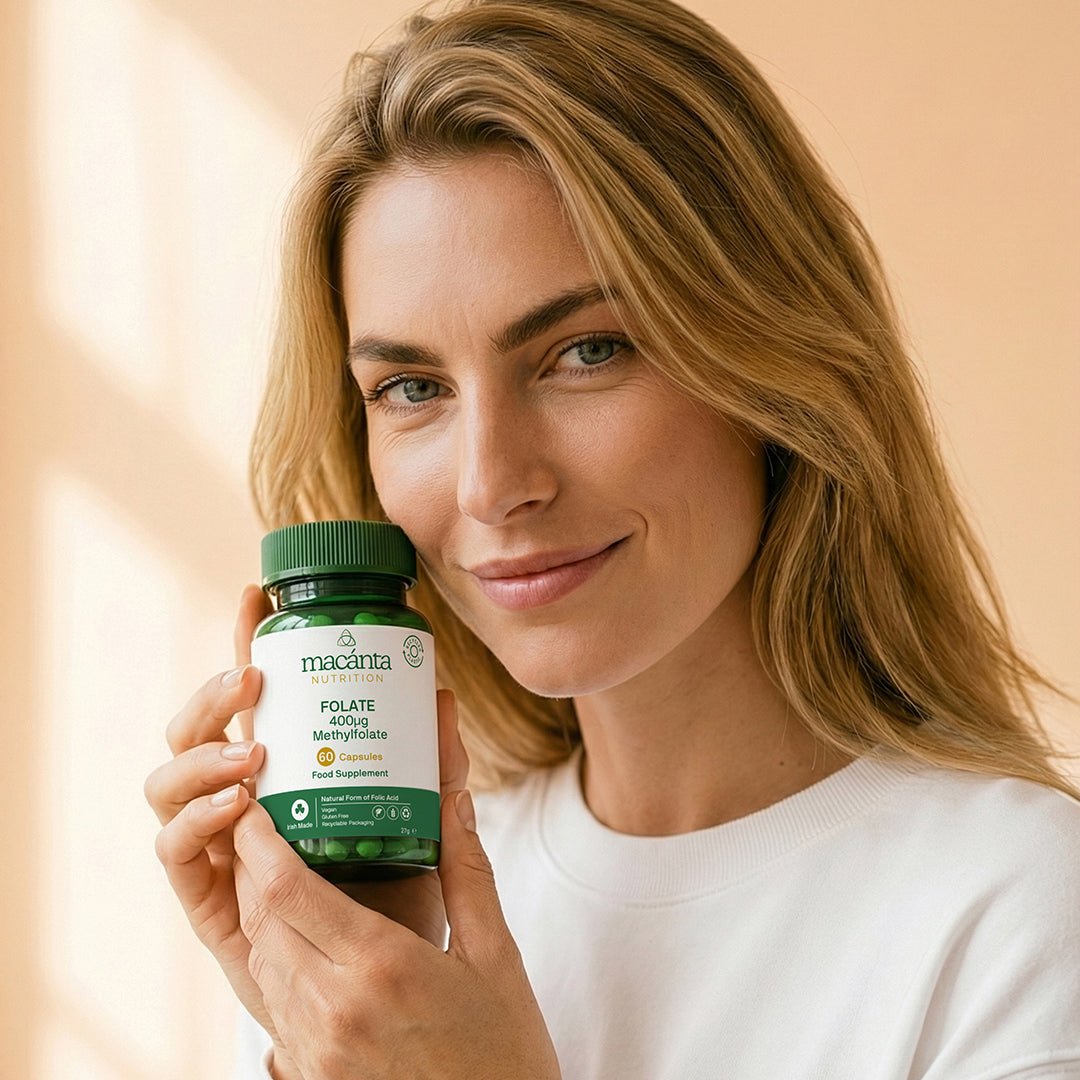 Folate 400µg Methylfolate | Pregnancy Support - Macánta Nutrition