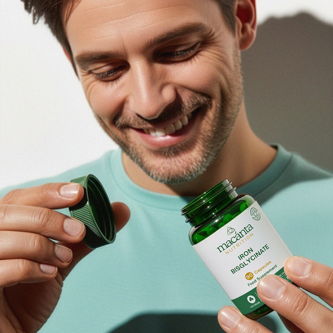 Iron Bisglycinate 25mg | Gentle Iron Support - Macánta Nutrition