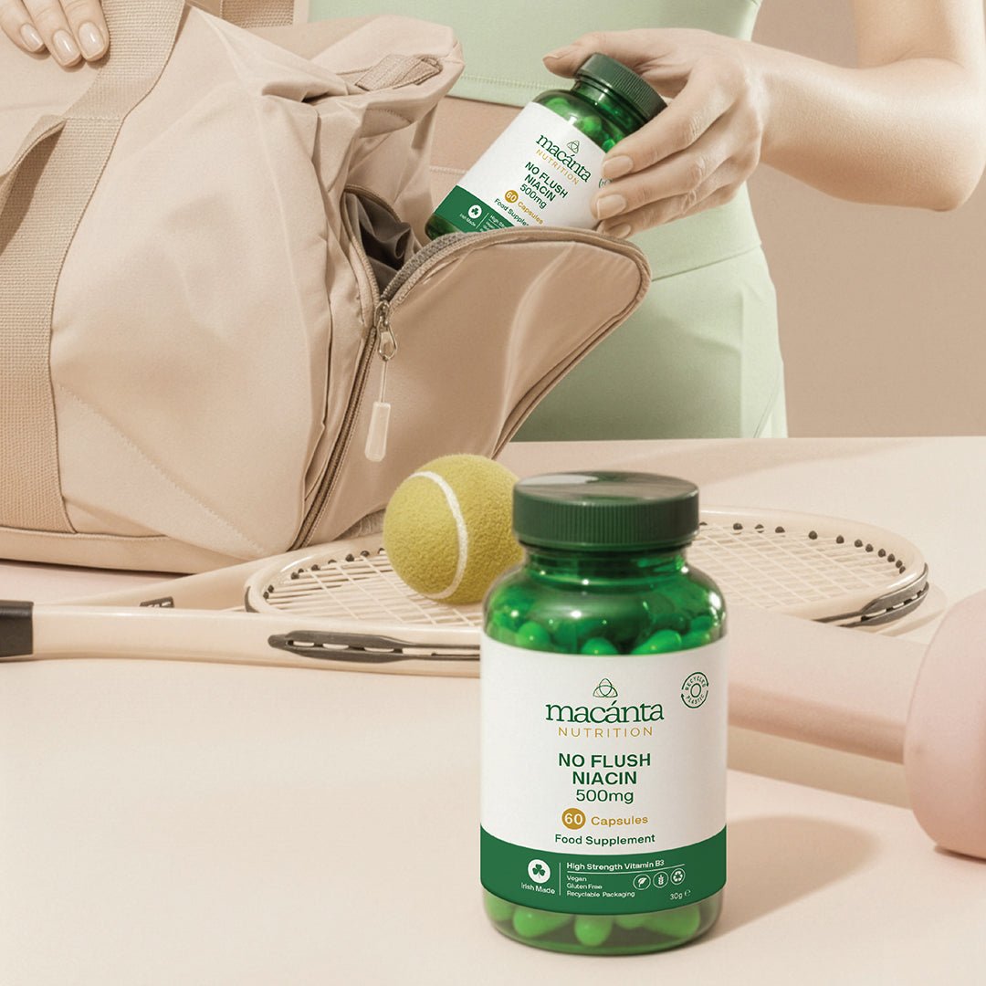 No Flush Niacin 500mg | Energy & Nervous System Support - Macánta Nutrition
