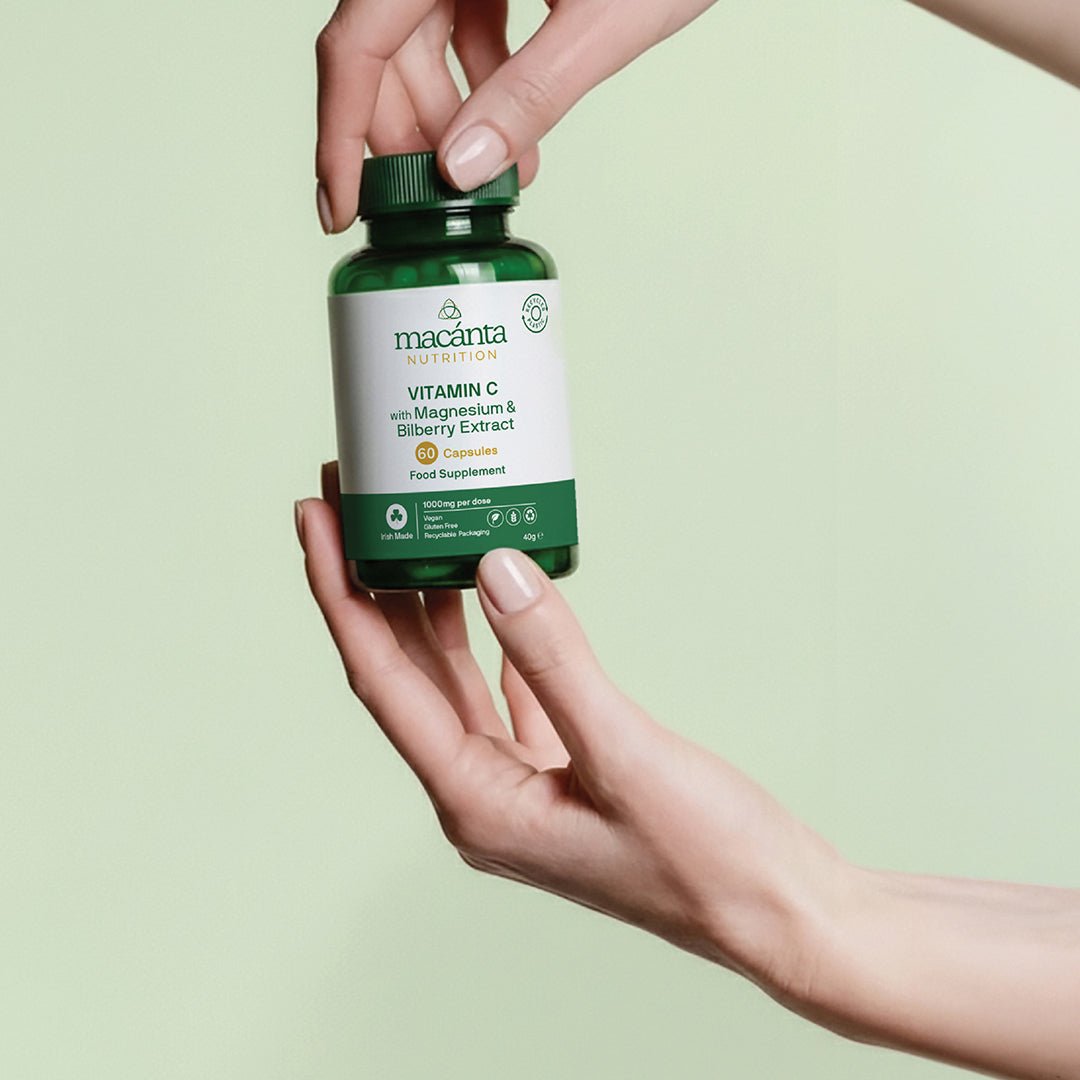 Vitamin C with Bilberry | Immune & Glow Support - Macánta Nutrition