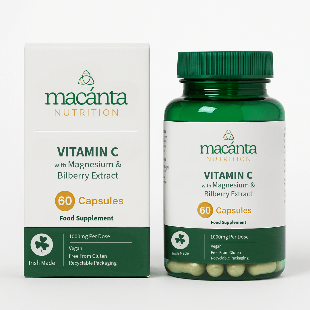 Vitamin C with Bilberry | Immune & Glow Support - Macánta Nutrition